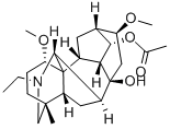 14-O-ACETYLSACHACONITINE 구조식 이미지