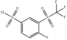 1027345-07-8 4-Fluoro-3-(trifluoromethylsulfonyl)benzenesulfonyl Chloride