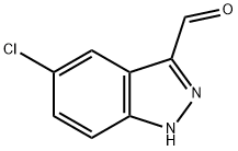 5-CHLORO INDAZOLE-3-CARBOXALDEHYDE Structure