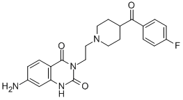 7-aminoketanserin Structure
