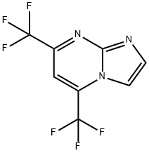 5,7-BIS(TRIFLUOROMETHYL)IMIDAZO[1,2-A]PYRIMIDINE Structure