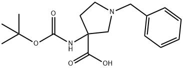 1027511-74-5 3-Boc-amino-1-Bn-pyrrolidine-3-carboxylic acid