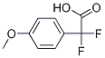2,2-difluoro-2-(4-methoxyphenyl)acetic acid Structure