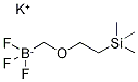 칼륨(2-트리메틸실릴)-에톡시메틸트리플루오로보레이트 구조식 이미지