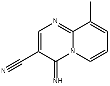 4-Imino-9-methyl-4H-pyrido[1,2-a]pyrimidine-3-carbonitrile Structure