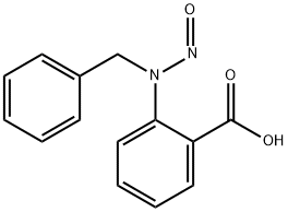 2-[nitroso(phenylmethyl)amino]benzoic acid 구조식 이미지