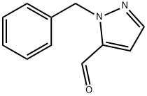 2-BENZYL-2H-PYRAZOLE-3-CARBALDEHYDE Structure