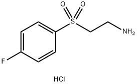2-(4-Fluoro-benzenesulfonyl)-ethylamine hydrochloride Structure