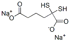 MESO-A-A-DIMERCAPTOADIPIC ACID DISODIUM Structure