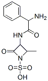 3-(2-amino-2-phenylacetamido)-2-methyl-4-oxo-1-azetidinesulfonic acid 구조식 이미지