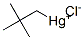 NEOPENTYLMERCURIC CHLORIDE Structure