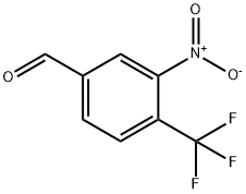 3-NITRO-4-(TRIFLUOROMETHYL)BENZALDEHYDE& Structure