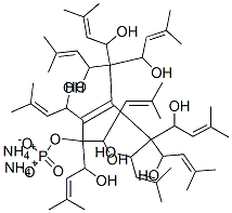 DECAPRENOLPHOSPHATEAMMONIUM Structure