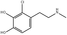 1,2-Benzenediol, 3-chloro-4-[2-(methylamino)ethyl]- (9CI) Structure