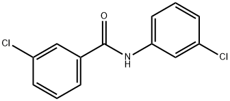 3-클로로-N-(3-클로로페닐)벤자미드 구조식 이미지