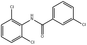 3-클로로-N-(2,6-디클로로페닐)벤자미드 구조식 이미지