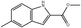 1H-индол-2-карбоновая кислота, 5-метил-, метиловый эфир структурированное изображение