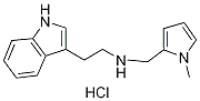 [2-(1H-Indol-3-yl)-ethyl]-(1-methyl-1H-pyrrol-2-ylmethyl)-amine hydrochloride 구조식 이미지