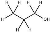 PROPYL-D7 ALCOHOL Structure