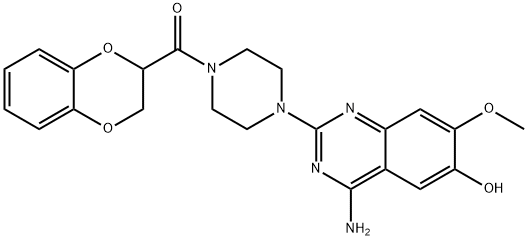 6-HYDROXY DOXAZOSIN Structure