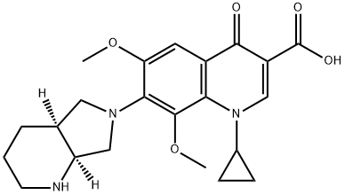 1029364-73-5 1-Cyclopropyl-1,4-dihydro-6,8-dimethoxy-7-[(4aS,7aS)-octahydro-6H-pyrrolo[3,4-b]pyridin-6-yl]-4-oxo-3-quinolinecarboxylic acid