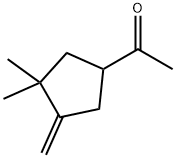 에타논,1-(3,3-디메틸-4-메틸렌시클로펜틸)-(9CI) 구조식 이미지