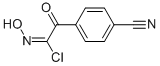 Benzeneethanimidoyl chloride, 4-cyano-N-hydroxy-alpha-oxo- (9CI) Structure