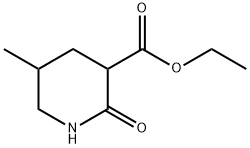 3-피페리딘카르복실산,5-메틸-2-옥소-,에틸에스테르 구조식 이미지