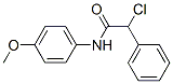 2-CHLORO-N-(4-METHOXYPHENYL)-2-PHENYLACETAMIDE Structure