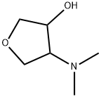 3-Hydroxy-4-(N,N-dimethylamino)tetrahydrofuran Structure