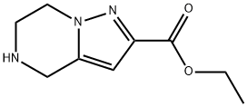 Ethyl 4,5,6,7-tetrahydropyrazolo[1,5-a]pyrazine-2-carboxylate Structure