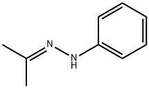 ACETONE PHENYLHYDRAZONE Structure