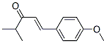 1-Penten-3-one, 1-(4-methoxyphenyl)-4-methyl- 구조식 이미지