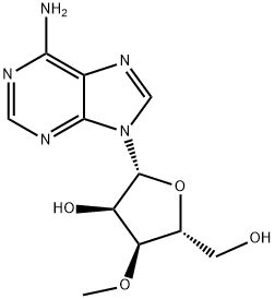 3'-O-Methyl-D-adenosine Structure