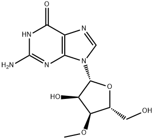 3'-O-methylguanosine 구조식 이미지