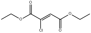 ALPHA-CHLOROFUMARICACIDDIETHYLESTER Structure