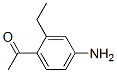 에타논,1-(4-아미노-2-에틸페닐)-(9CI) 구조식 이미지
