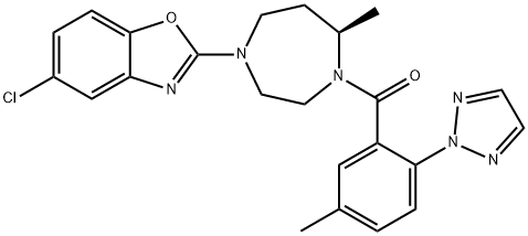 Suvorexant 구조식 이미지