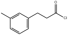 벤젠프로파노일클로라이드,3-메틸- 구조식 이미지