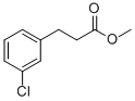 2-(3-CHLORO-PHENYL)-PROPIONIC ACID METHYL ESTER Structure