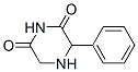 2,6-Piperazinedione,3-phenyl-(6CI) Structure