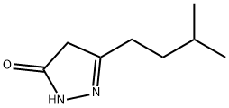 5-(3-Methylbutyl)-2,4-dihydro-3H-pyrazol-3-one 구조식 이미지