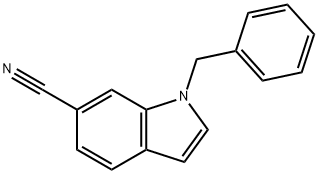 1-benzyl-1H-indole-6-carbonitrile(SALTDATA: FREE) Structure
