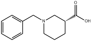(3R)-1-벤질피페리딘-3-카르복실산 구조식 이미지