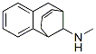 5,6,9,10-tetrahydro-N-methyl-5,9-methanobenzocycloocten-11-amine Structure