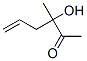 5-Hexen-2-one, 3-hydroxy-3-methyl- (9CI) Structure