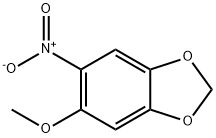 5-Methoxy-6-nitro-1,3-benzodioxole Structure