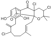 napyradiomycin C2 구조식 이미지