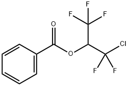 1-Chloro-1,1,3,3,3-pentafluoro-2-propanol benzoate Structure