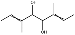 3,6-디메틸-2,6-옥타디엔-4,5-디올 구조식 이미지